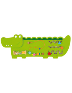 Sensoryczna tablica Manipulacyjna Viga Toys Krokodyl 2