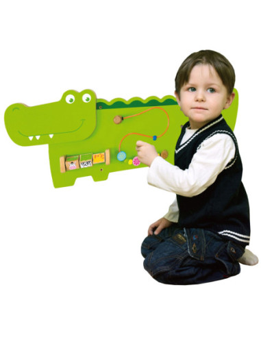 Sensoryczna tablica Manipulacyjna Viga Toys Krokodyl