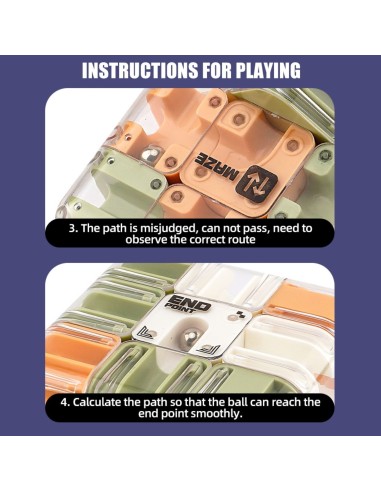 3D Maze Puzzle with Ball Cube - Logic Game