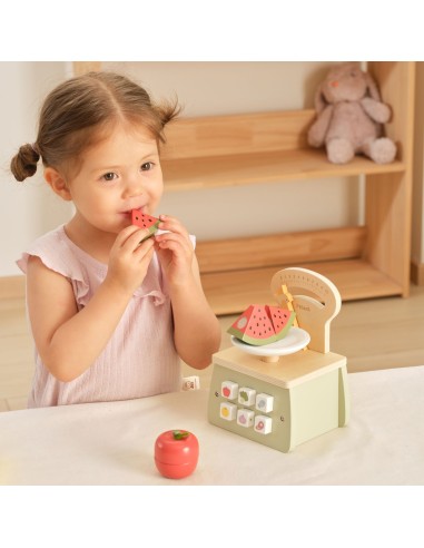 Wooden Shopping Scale for Children PolarB VIGA 18m+