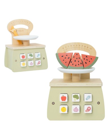 Wooden Shopping Scale for Children PolarB VIGA 18m+