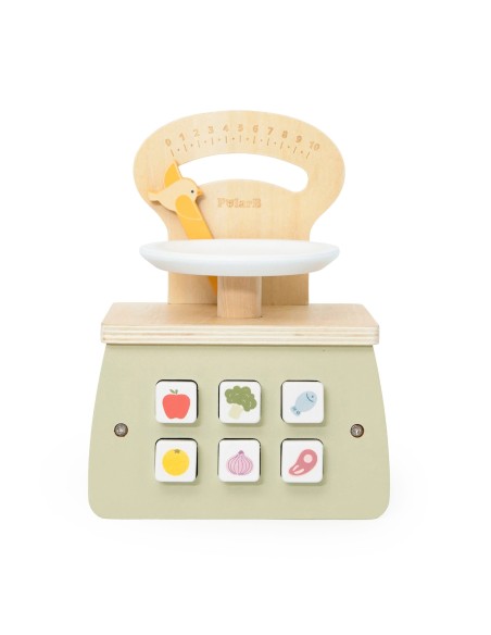 Wooden Shopping Scale for Children PolarB VIGA 18m+