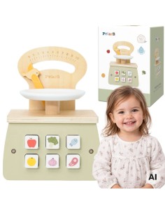Wooden Shopping Scale for Children PolarB VIGA 18m+