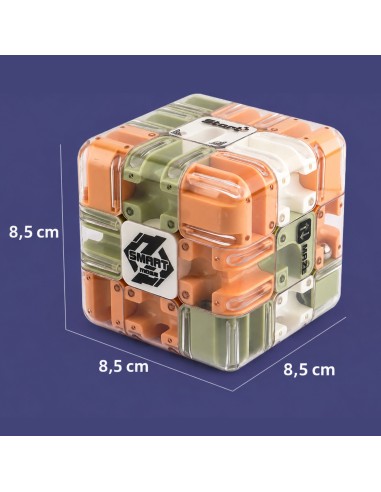 3D-Labyrinth-Puzzle mit Kugelwürfel – Logikspiel