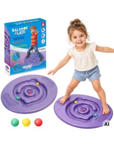 Rundes Balance Board Scheibenlabyrinth WOOPIE