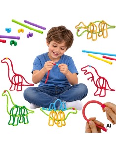 WOOPIE Dinosaurs Construction Set 71 pcs Creative Blocks