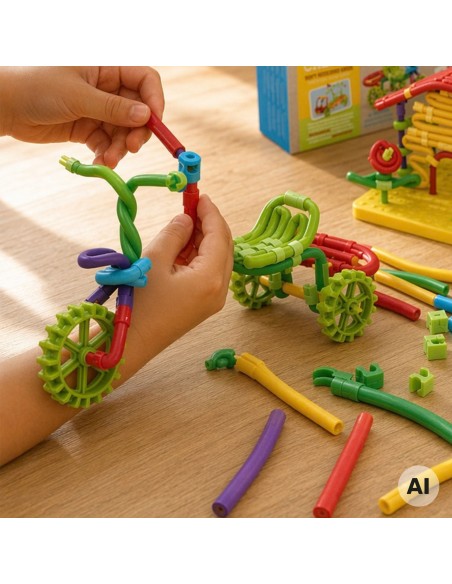WOOPIE 3D Construction Set 160 pcs Creative Sticks