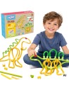 WOOPIE 3D-Konstruktionsset, 71-teilig, Dinosaurier-Stäbe
