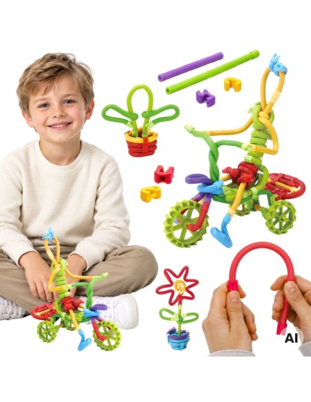 WOOPIE 3D Construction Set 97 pcs Creative Sticks