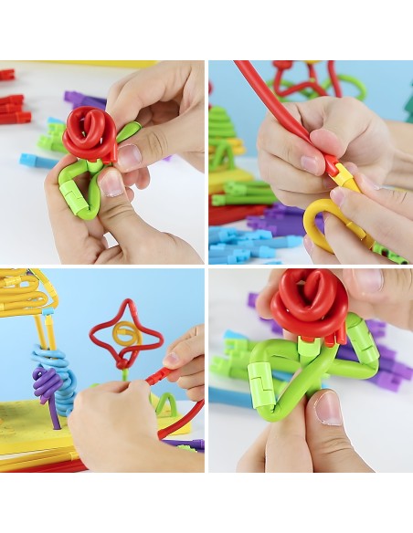WOOPIE 3D Construction Set 97 pcs Creative Sticks