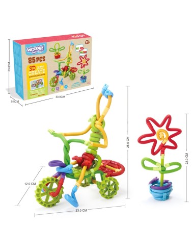 WOOPIE 3D Construction Set 97 pcs Creative Sticks