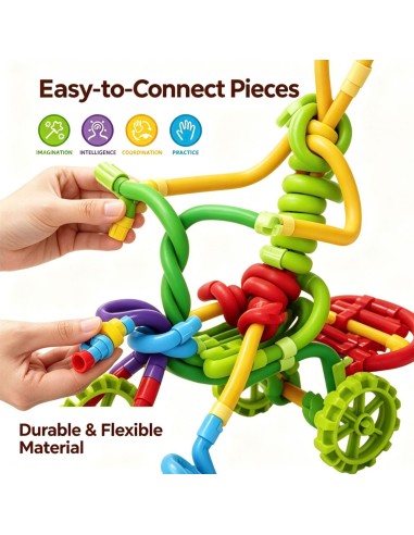 WOOPIE 3D Construction Set 97 pcs Creative Sticks