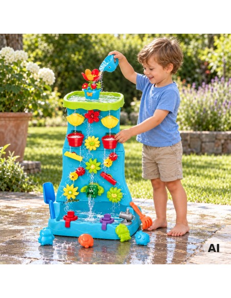 Woopie Garden Water Panel - Water Track with Accessories for Children