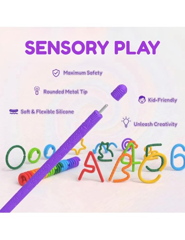 Woopie Anti-Stress Sensory Sticks for Children 8 pcs