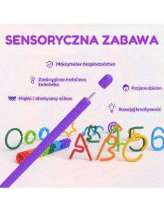 Patyczki Sensoryczne Antystresowe dla Dzieci 8 szt Woopie 2