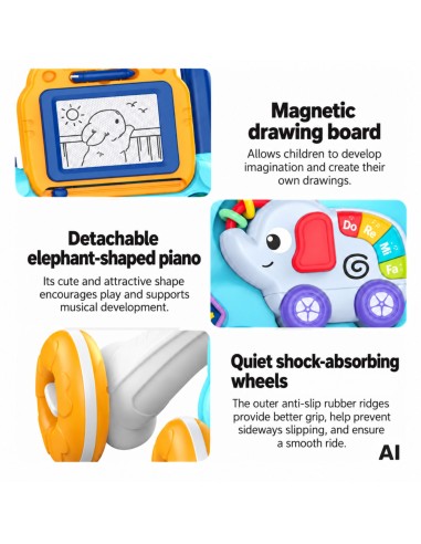 Woopie Interactive Walker - Musical with Scrapbook