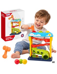 Kugelbahnhammer – ein Lernspielzeug für Kleinkinder