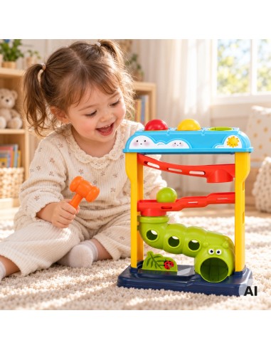 Ball Track Hammer - an educational toy for toddlers