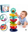 WOOPIE BABY Kugelbahn Spirale + 2 Kugeln – Spielzeug für Kinder
