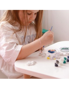 WOOPIE Kreativset: DIY-Farben und Gipsabgüsse von Einhörnern 2