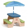 Step2 Picnic Table with Umbrella for Kids