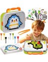 Woopie Mushrooms in a Suitcase Mosaic Puzzle - Creative Set
