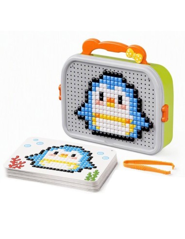 Woopie-Pilze im Koffer Mosaik-Puzzle - Kreativset