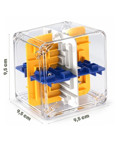 3D-Labyrinth-Puzzle mit Kugelwürfel – Logikspiel
