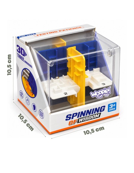3D-Labyrinth-Puzzle mit Kugelwürfel – Logikspiel