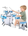 WOOPIE Educational Percussion for Children - 6 Drums and a Stool