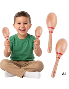 CLASSIC WORLD EDU Marakas Muzyczny Instrument dla Dzieci