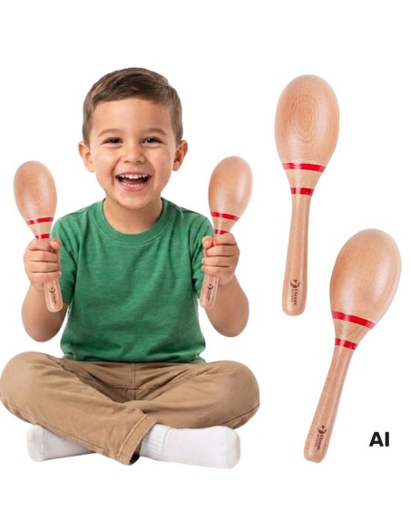 CLASSIC WORLD EDU marakasų muzikos instrumentas vaikams