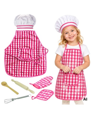 WOOPIE Little Chef Set with 7 kitchen accessories