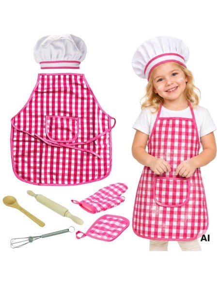 WOOPIE Little Chef Set with 7 kitchen accessories