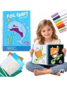 Coloring Book Art Set Foil PlayfulMario - Ocean