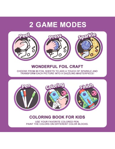 Art Set Glossy Foil Cosmos Woopie