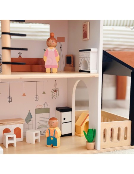 Tooky Toy Wooden Dollhouse - a great gift for your children.