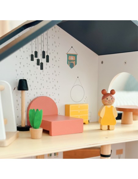 Tooky Toy Wooden Dollhouse - a great gift for your children.