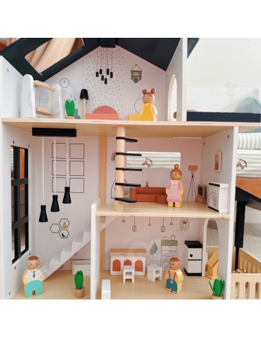 Tooky Toy Wooden Dollhouse - a great gift for your children.