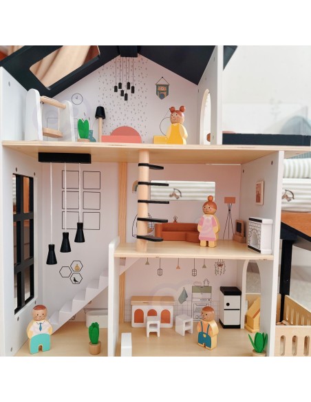 Tooky Toy Wooden Dollhouse - a great gift for your children.