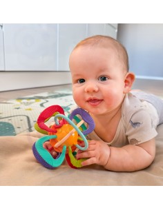 WOOPIE sensory ball teether - 4 textures, perfect for teething 2