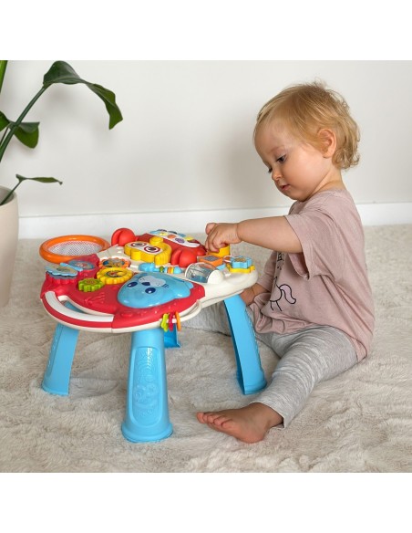 WOOPIE BABY 4in1: Schiebewagen, Lauflernwagen, Tisch, Roller, Tretroller