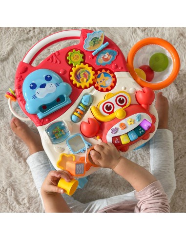 WOOPIE BABY 4in1: Schiebewagen, Lauflernwagen, Tisch, Roller, Tretroller
