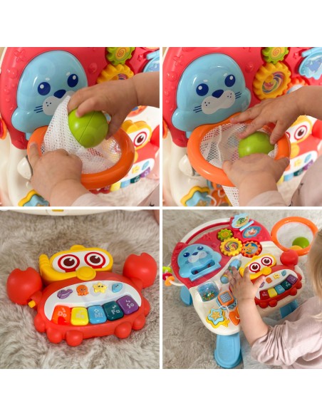 WOOPIE BABY 4in1: Pusher, Walker, Table, Scooter, Ride-on