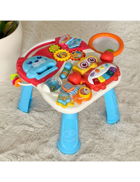WOOPIE BABY 4in1: Schiebewagen, Lauflernwagen, Tisch, Roller, Tretroller
