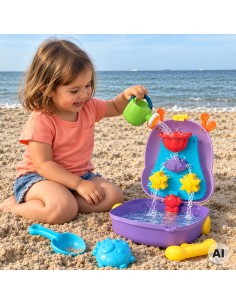 Hirsch-Wasserkoffer-Woopie-Sand- und Wasserset 2