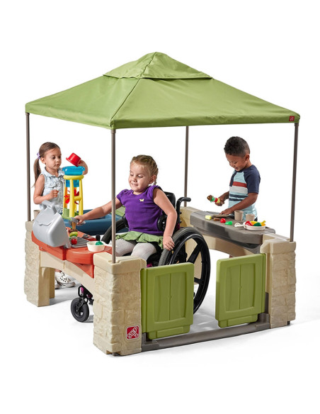 Step2 Patio z Baldachimem i grillem