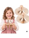 CLASSIC WORLD EDU Muzikinės lėkštelės 15 cm vaikams - 2 vnt.