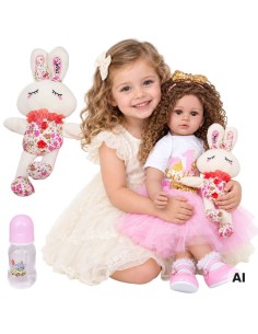 WOOPIE ROYAL Spanische Puppe Raquel – Interaktive Baby Doll