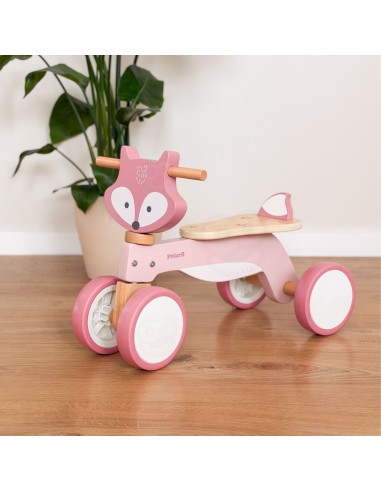 Wooden Fox Ride-On VIGA PolarB - Pusher on 4 Wheels 12m+